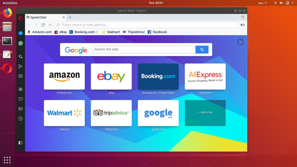 Cài đặt Opera Browser Trên Ubuntu 18.04 / 16.04 và Linux Mint 19