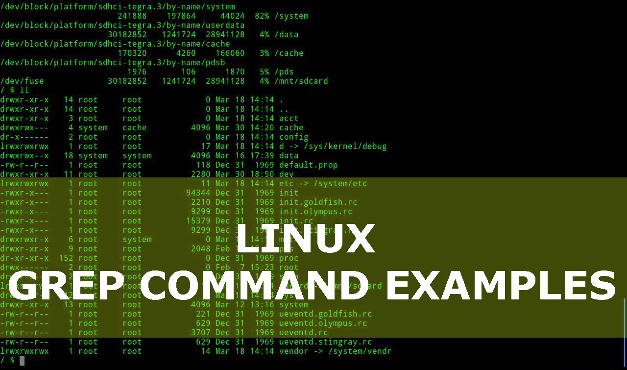 Advanced Linux Grep Commands IT FROM ZERO